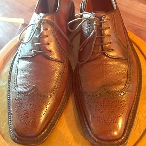 A.Testoni Mens Classic Oxford S 11. Brown